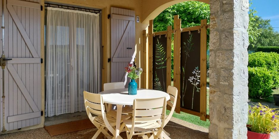 le brise-vue du gîte Calcaire le brise-vue du gîte Calcaire
